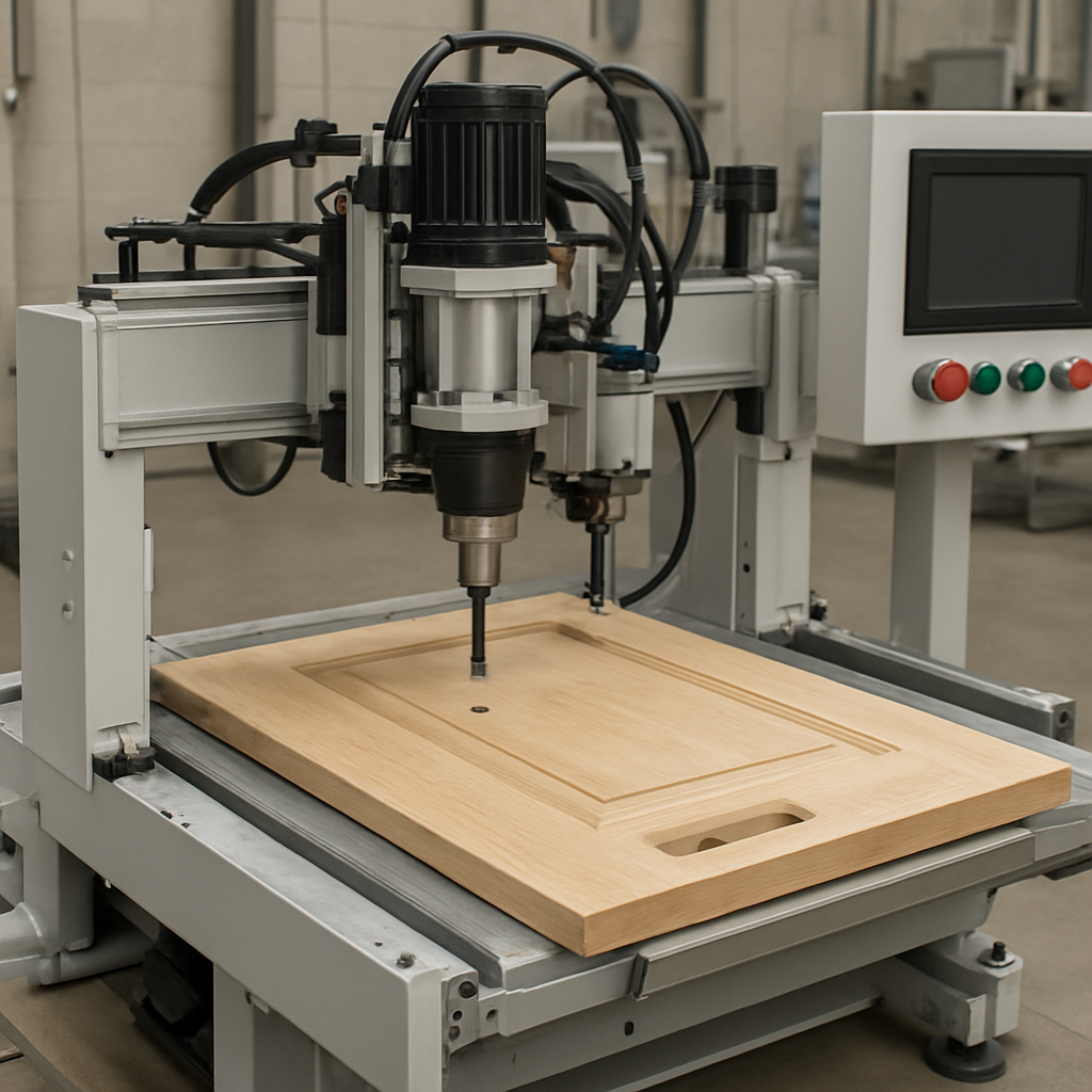 CNC Door Lock Machine